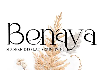 Benaya font