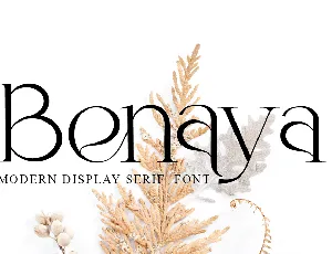 Benaya font