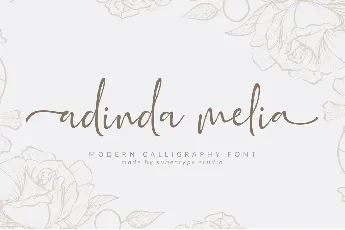 Adinda Melia font