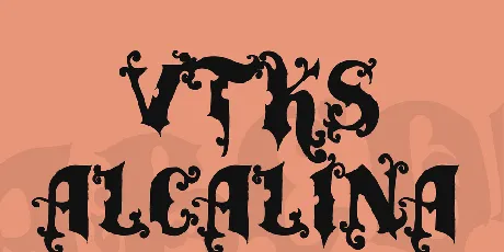 vtks alcalina font