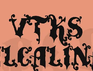 vtks alcalina font