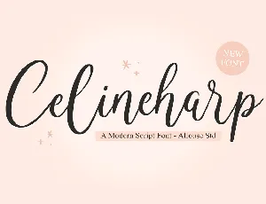 Celineharp font