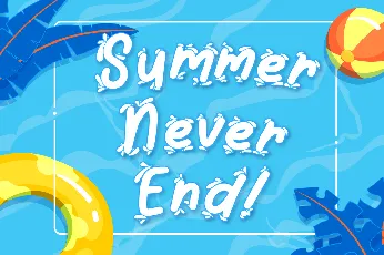 Summer Splash font