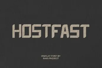 Hotfast font