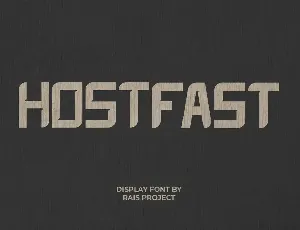 Hotfast font