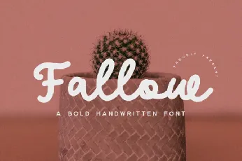 Fallow Handwritten font