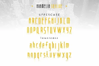 Anamelia Demo font