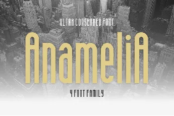 Anamelia Demo font