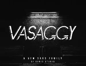 Vasaggy Demo font