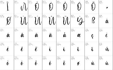 Calline font