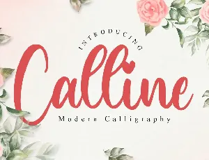 Calline font