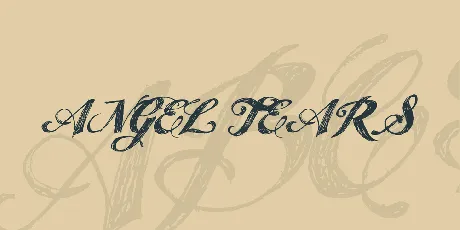 ANGEL TEARS font