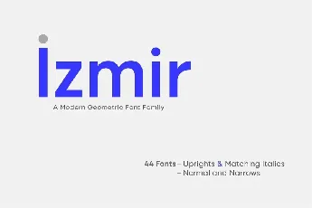 Izmir Family font