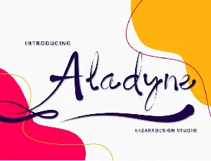 Aladyne font