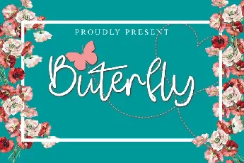 Buterfly font