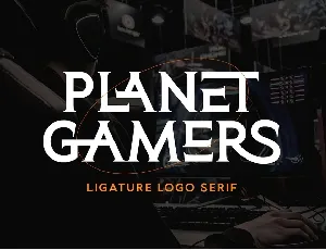 Planet Gamers font