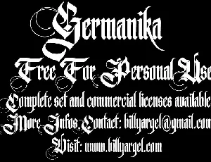 Germanika font