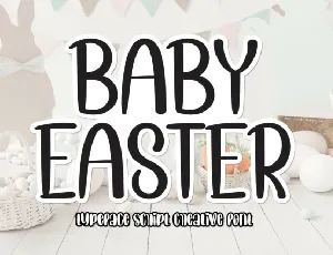 Baby Easter Script font