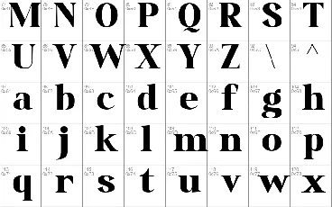 Qia Display font