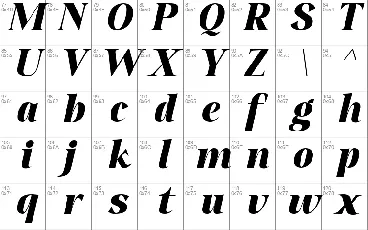 Qia Display font