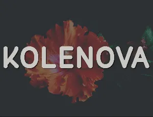 Kolenova font