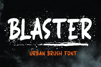 BLASTERAN font