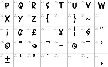 BLASTERAN font