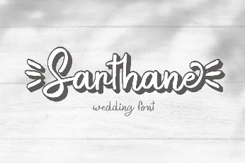 Sarthane font