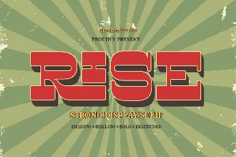 Rise font