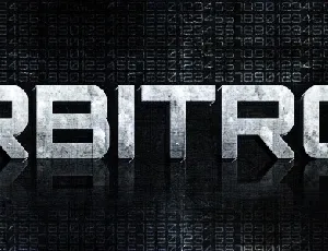 Orbitron font