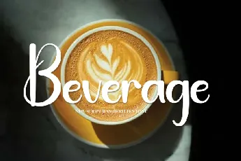 Beverage Script Typeface font