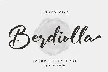 Berdiolla font