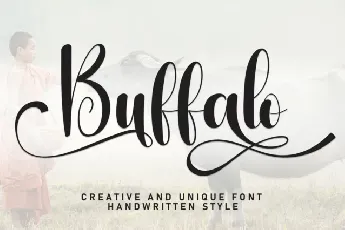 Buffalo Typeface font