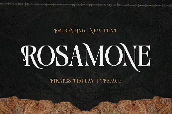 Rosamone font