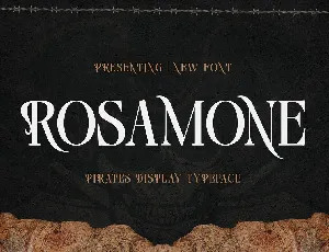 Rosamone font