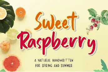 Sweet Raspberry font