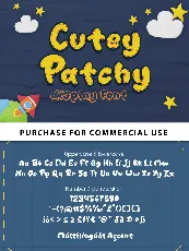 Cutey Patchy font