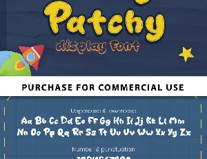 Cutey Patchy font