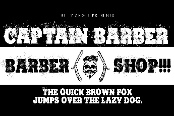 CAPTAIN BARBER PERSONAL USE font