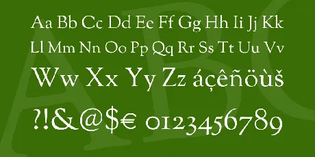 OFL Sorts Mill Goudy font