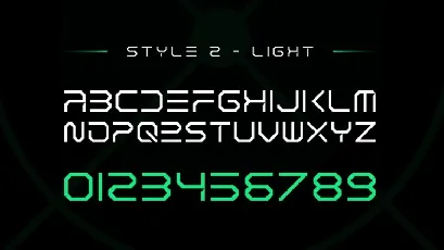 XYBER font