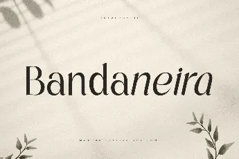 Bandaneira font