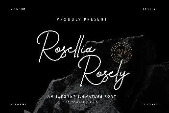 Rosellia Rosely font