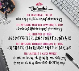 The Everlast Script Free font