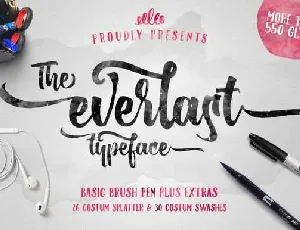 The Everlast Script Free font