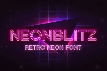 Neonblitz font