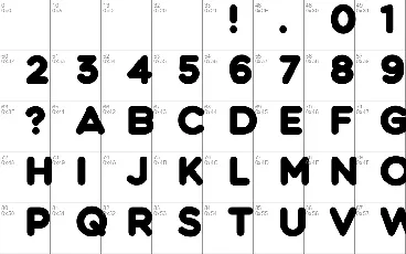 Fattern font