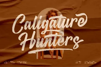 Caligature Hunters font