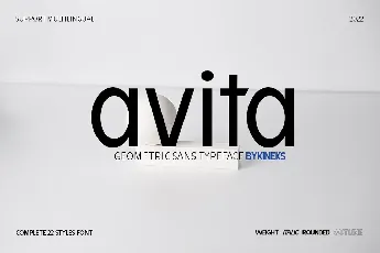 Avita font