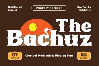 The Bachuz Trial font